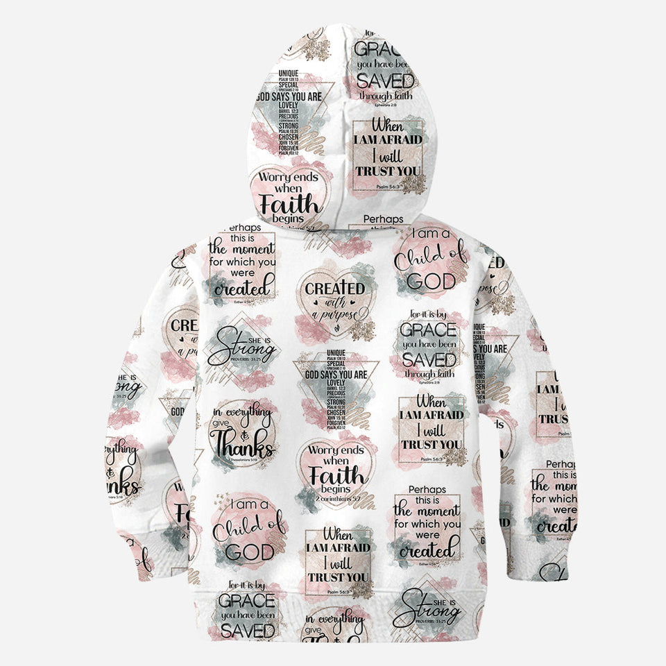 I'm A Child Of God - Personalized Christian All Over Shirt