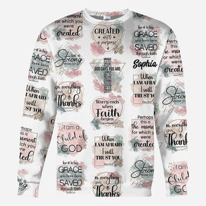I'm A Child Of God - Personalized Christian All Over Shirt