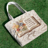 Custom Any Photo - Personalized Book Quilted Tote Bag