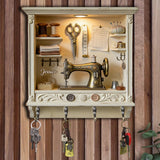 Love Sewing - Personalized Sewing Custom Shaped Hanging Rack