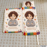 Colored Pencils - Personalized Kid Nap Mat