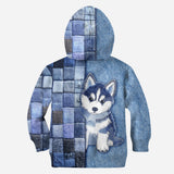 Love Siberian Husky - Personalized Dog All Over Shirt