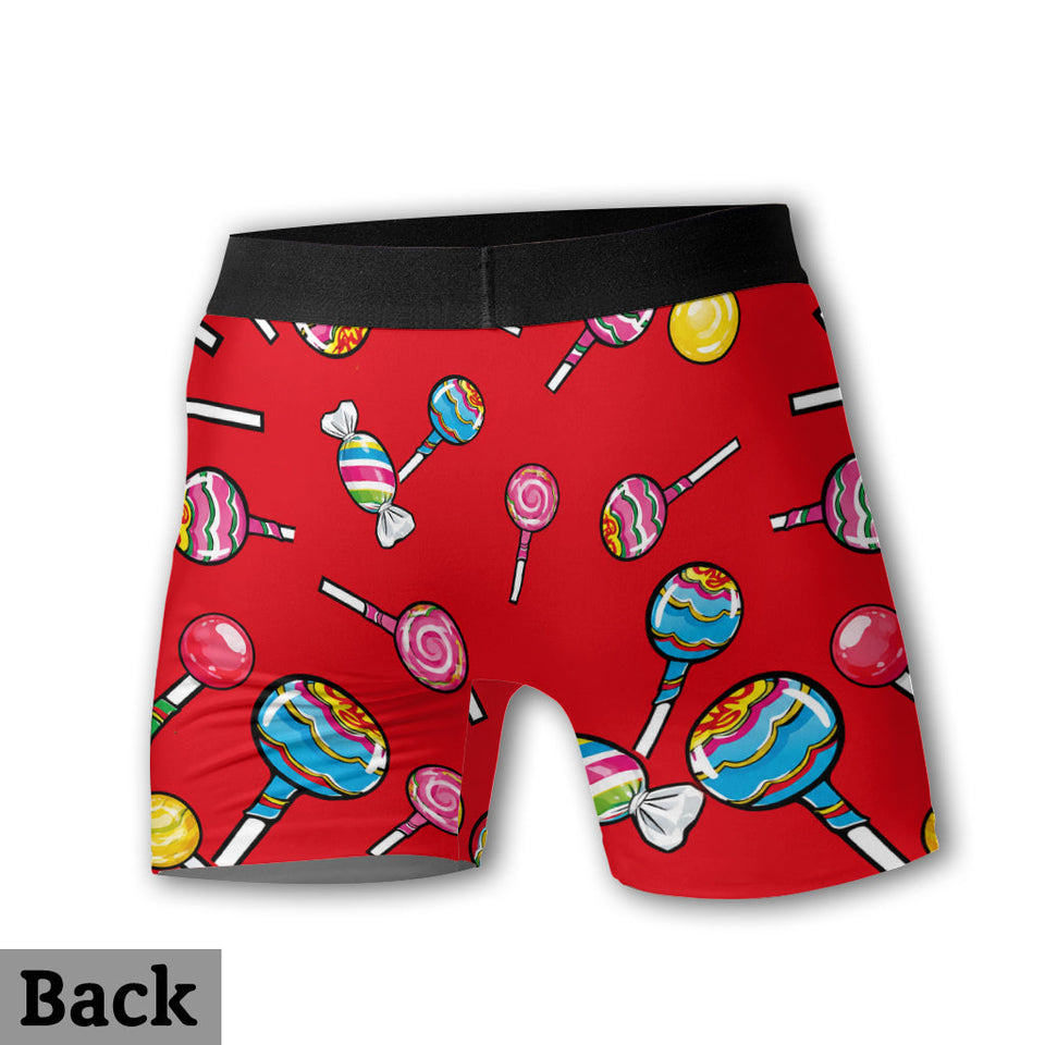 I Love My Lollipop - Personalized Spicy Couple Men’s Boxer Briefs