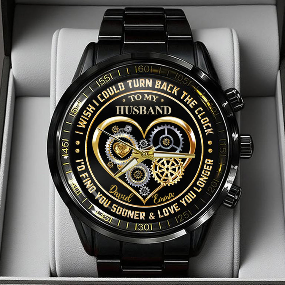 I Love You - Personalized Couple Hand Watch