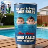 Perfect Father's Day Gift - Personalized Father Tumbler