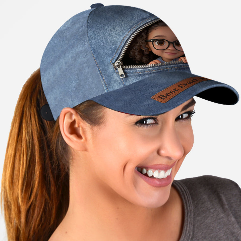 Custom Any Photo - Personalized Father Classic Cap