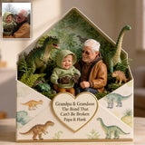 A Letter Of Me To You - Personalized Family Custom Shaped Acrylic Plaque