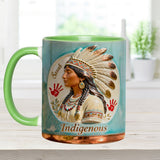 Indigenous - Personalized American Indian Accent Mug & Coaster