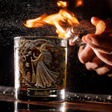 Cool Witches Drink Whiskey - Personalized Witch Whiskey Glass