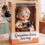 Any Hobby - Sewing, Knitting, Crochet,.... - Personalized Sewing Custom Shaped Acrylic Plaque