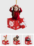 Best Gift Ever Photo Upload - Personalized Family Custom Shaped Ornament