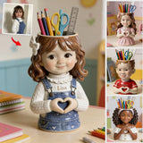 Any Kid Photo - Personalized Kid Wooden Desk Organizer