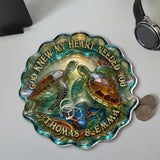 Turtle Couple - Personalized Turtle Catch-All Tray