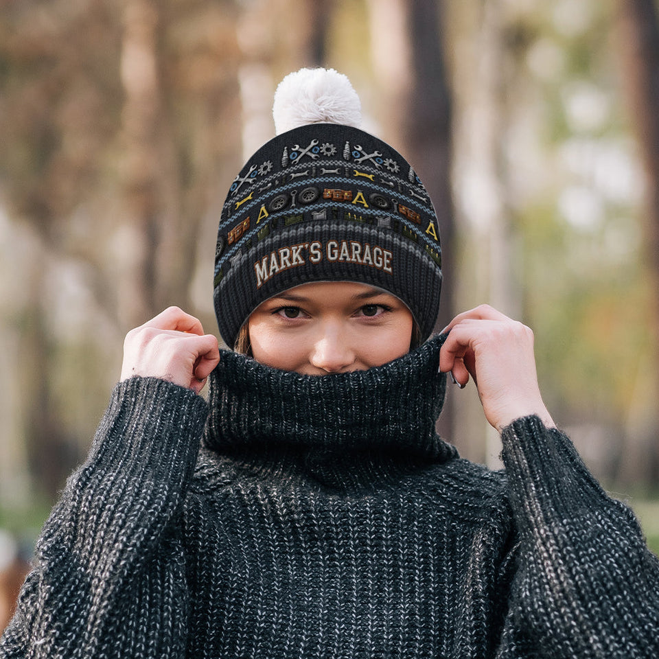Proud Mechanic - Personalized Mechanic Beanie Hat