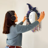 Magical Room Decor - Personalized Witch Wall Hanging Mirror
