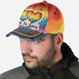 Love Is Love - Personalized LGBT Support Classic Cap