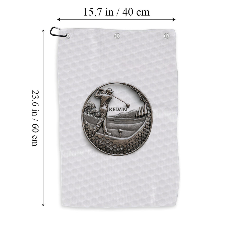 Love Golf - Personalized Golf Towel