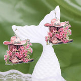 Cowgirl Boots - Personalized Cowgirl Earrings