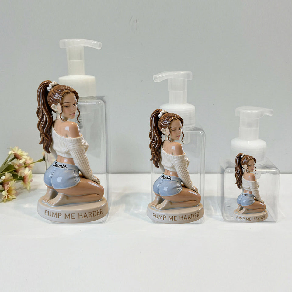 Pump Me Harder - Personalized Spicy Couple Pump Dispenser