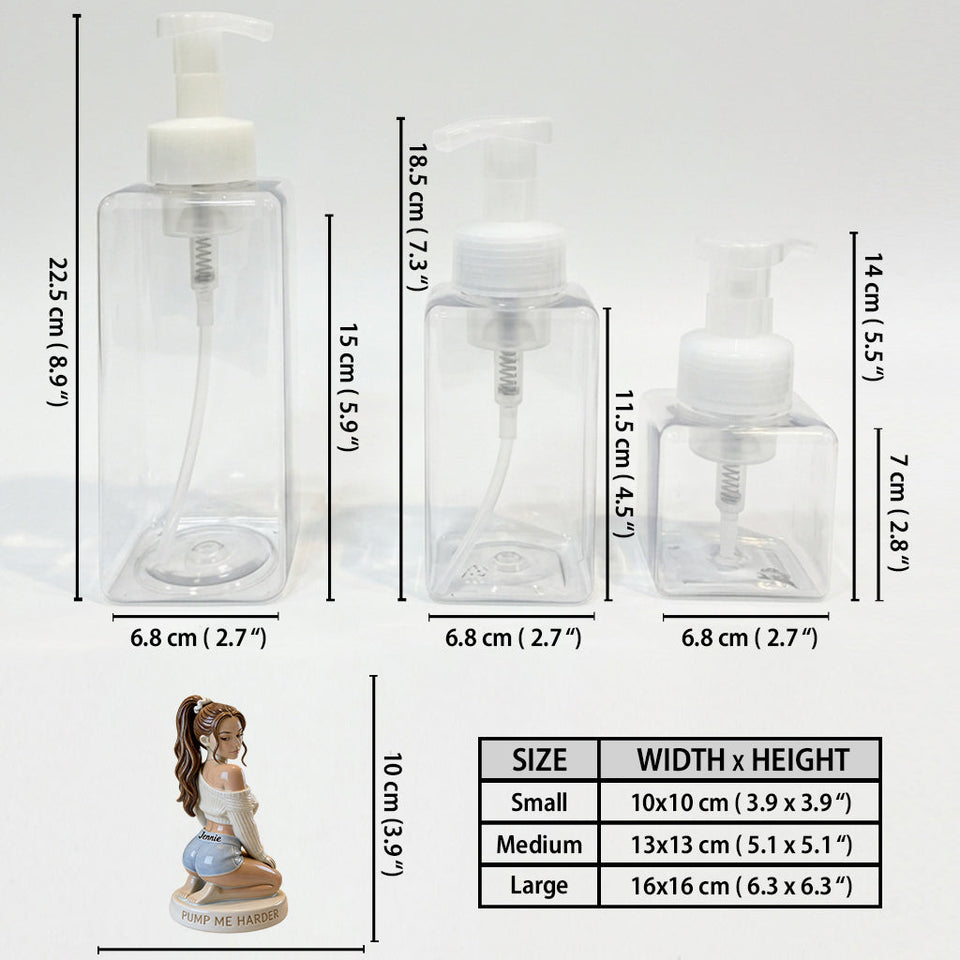 Pump Me Harder - Personalized Spicy Couple Pump Dispenser