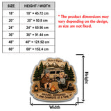 Making Memories One Campsite At A Time - Personalized Camping Non-Slip Tufted Rug