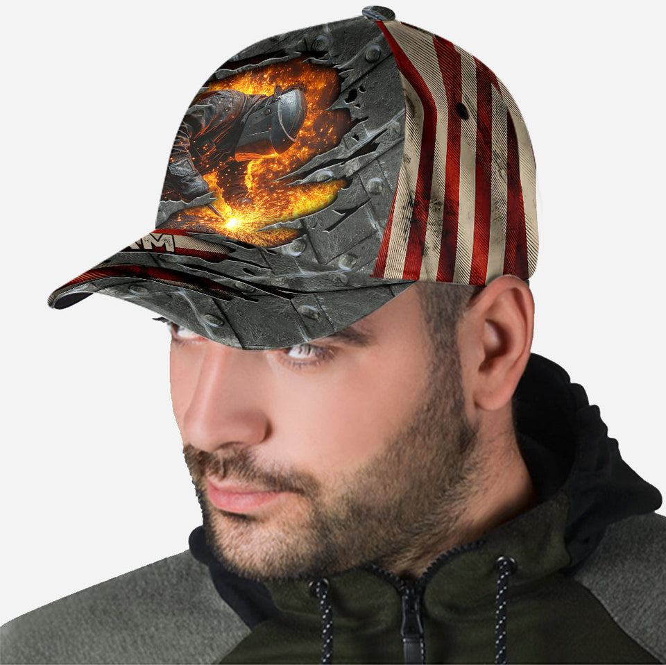 Gift For Welder Husband, Husband, Son... - Personalized Welder Classic Cap