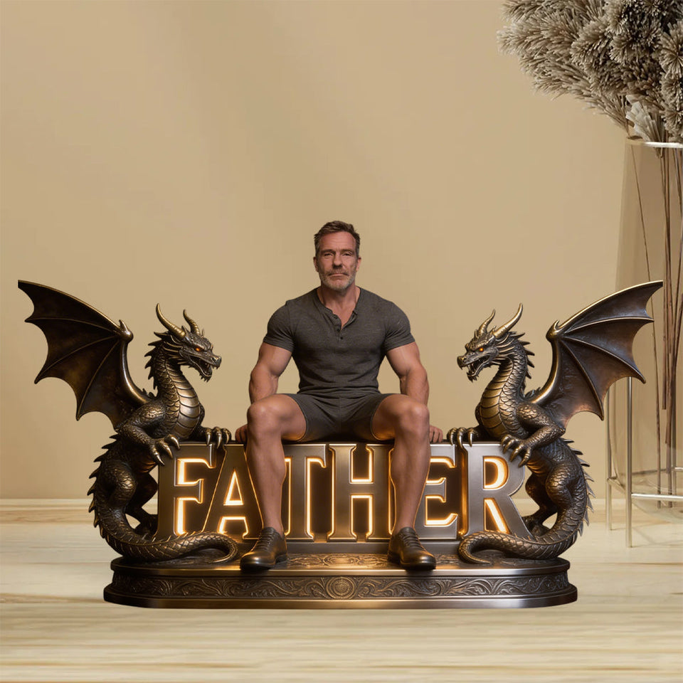 Custom Any Photo - Personalized Dragon Custom Shaped Acrylic Plaque