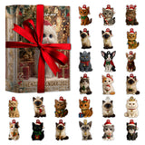 Love Cat - Personalized Cat Advent Calendar With Ornaments