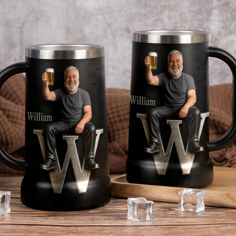 Crack And Cheers - Personalized Beer Beer Stein