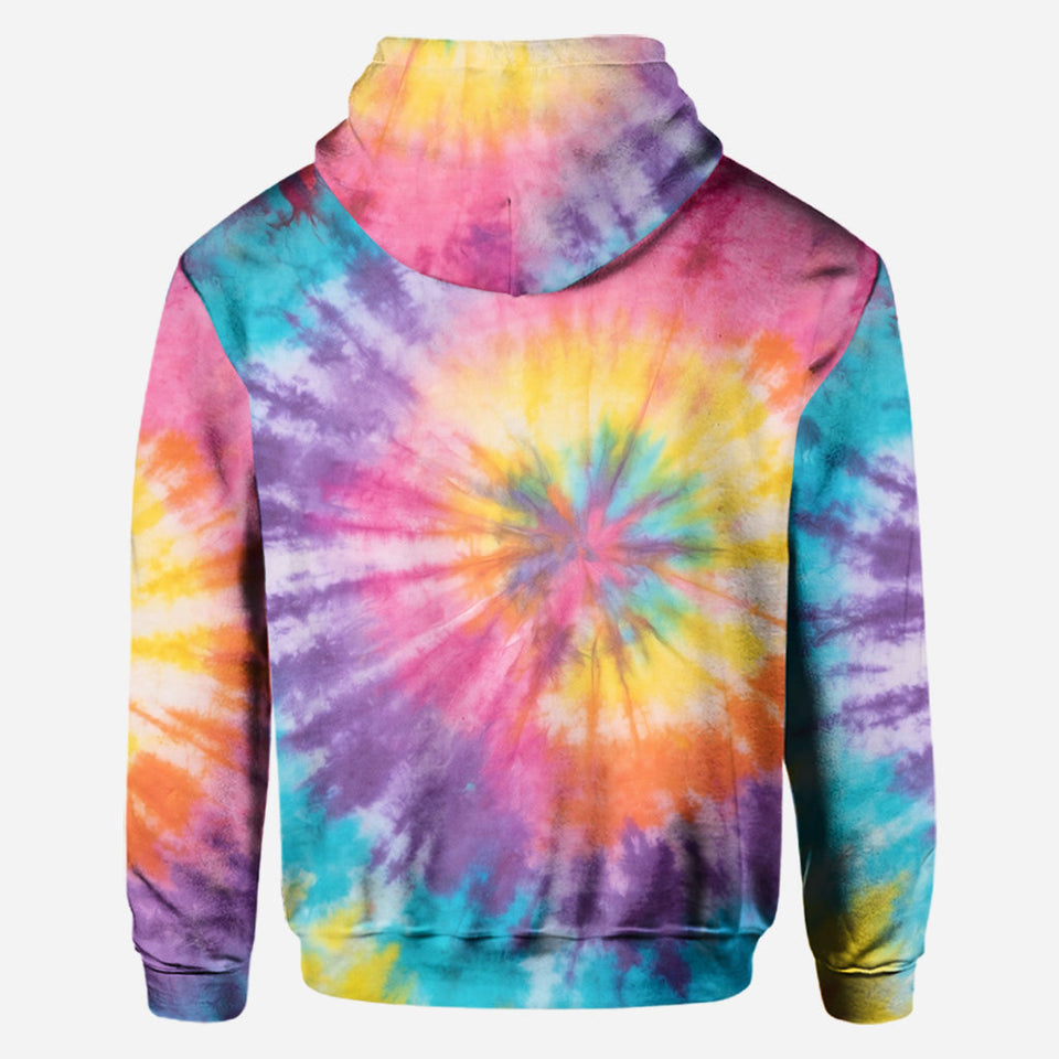 Custom Tie Dye Shirt For Dog Mom/ Dog Dad/ Cat Mom... - Personalized Dog All Over Shirt