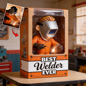 Welder Gifts - Personalized Welder Custom Shaped Acrylic Plaque