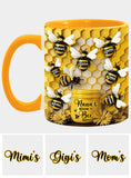 Reasons To Be Happy - Personalized Grandma Accent Mug