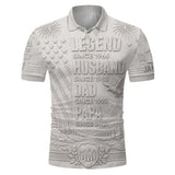Legend - Personalized Father Polo Shirt