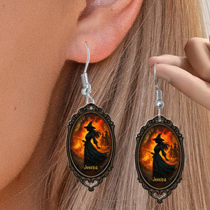 Beautiful Witch - Personalized Witch Earrings