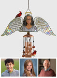 In Loving Memory - Personalized Memorial Wind Chime With Charms