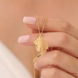 You And Me We Got This - Personalized Horse Matching Pendant Necklace