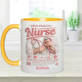 Nurse Portfolio - Personalized Nurse Accent Mug