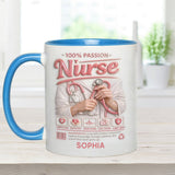 Nurse Portfolio - Personalized Nurse Accent Mug