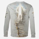 Stairway To Heaven - Personalized Christian All Over Shirt
