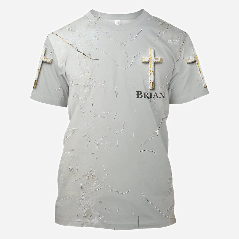 Stairway To Heaven - Personalized Christian All Over Shirt