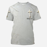 Stairway To Heaven - Personalized Christian All Over Shirt