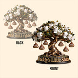 Daddy's Little Sh*ts - Personalized Father Custom Shaped Acrylic Plaque