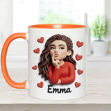 Custom From Any Photo Perfect Gift For Couple - Personalized Couple Accent Mug & Coaster