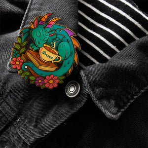 Just One More Chapter - Personalized Book Pin