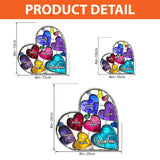 Grandma's Mom's Sweethearts - Personalized Grandma Custom Shaped Acrylic Plaque