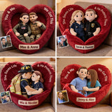 You & Me We Got This - Personalized Nurse Faux Fur Shaped Pillow