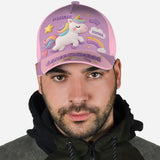 Cute Unicorn or Turtle Children's Gift - Personalized Kid Classic Cap