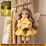 Custom Any Photo Little Fairy - Personalized Self Love Plush Keychain