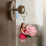 Custom Any Photo Little Fairy - Personalized Self Love Plush Keychain