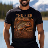 The Fish Whisperer - Personalized Fishing T-shirt And Hoodie